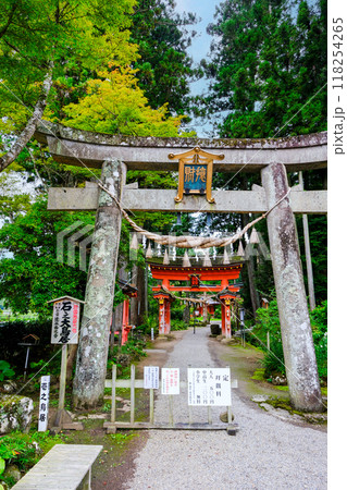 達谷窟毘沙門堂石之大鳥居(縦) 達谷窟毘沙門堂石之大鳥居(縦) 118254265