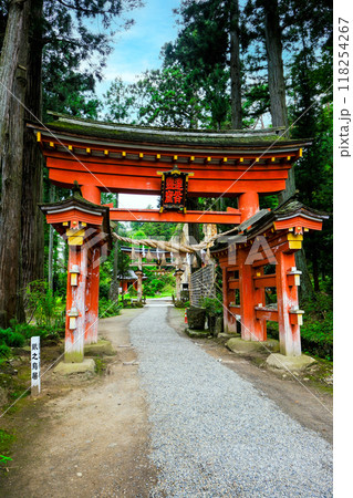 達谷窟毘沙門堂貳の鳥居（縦） 118254267