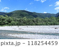 上高地　川　自然 118254459