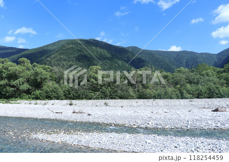 上高地 川 自然 上高地 川 自然 118254459