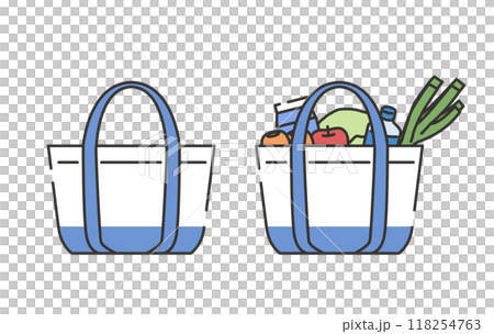 マイバックのイラスト 118254763