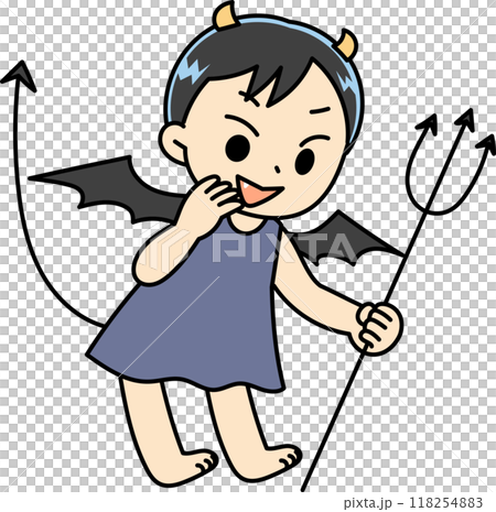 悪いことを囁く悪魔 悪いことを囁く悪魔 118254883
