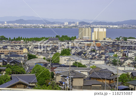 大津市の都市風景 大津市の都市風景 118255087