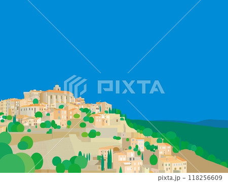 ゴルド　gordes　プロヴァンス　provence　フランス　france 118256609