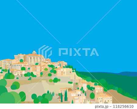 ゴルド　gordes　プロヴァンス　provence　フランス　france 118256610