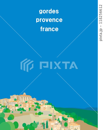 ゴルド　gordes　プロヴァンス　provence　フランス　france 118256612