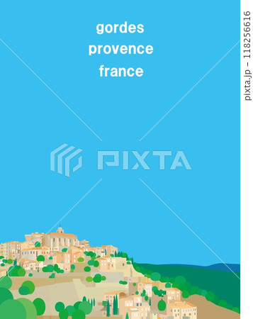 ゴルド gordes プロヴァンス provence フランス france ゴルド gordes プロヴァンス provence フランス france 118256616