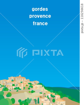ゴルド gordes プロヴァンス provence フランス france ゴルド gordes プロヴァンス provence フランス france 118256618