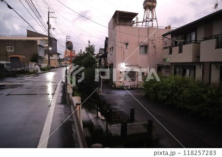 高知市元花街「玉水新地」の旅館街 118257283