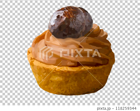 タルトケーキ（渋皮マロン） 118259344