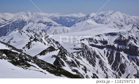 龍王岳より-薬師岳・黒部五郎岳 他- 龍王岳より-薬師岳・黒部五郎岳 他- 118259713