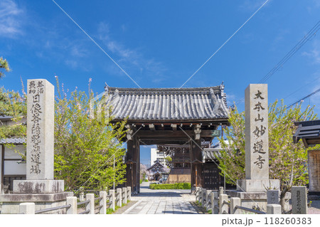妙蓮寺　山門　(京都市上京区妙蓮寺前町) 118260383