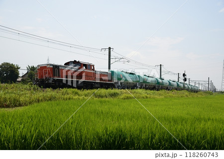 関西本線を走る貨物列車 関西本線を走る貨物列車 118260743