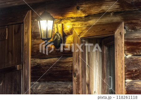 Lamp on the wall 118261118