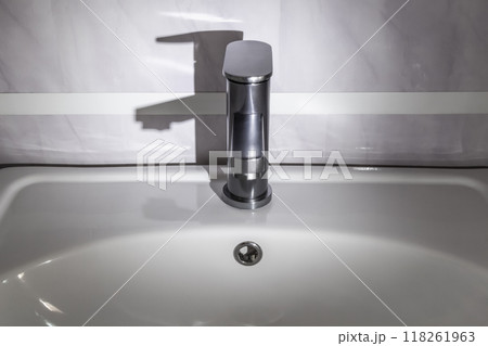 Sink in the bathroom 118261963