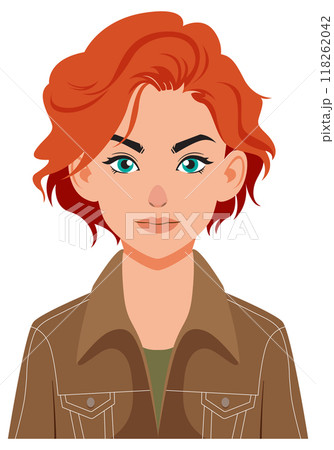 Confident Woman with Red Hair 118262042