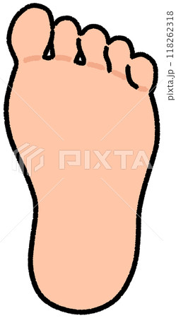 足の裏 足の裏 118262318