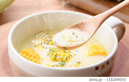 コーンスープ （ コーンポタージュ コーンクリーム ） 118264050