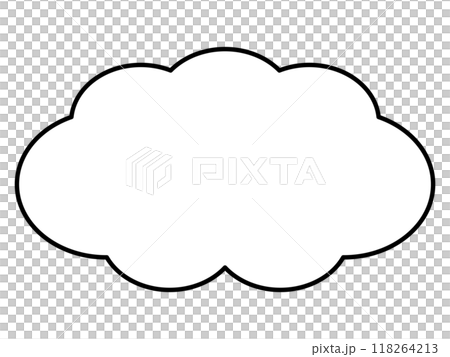 一個簡單的講話泡泡的插圖 118264213