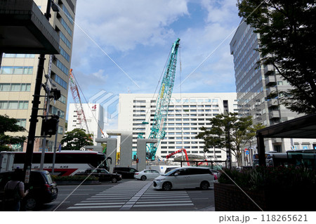 福岡市天神の街並み 福岡市天神の街並み 118265621
