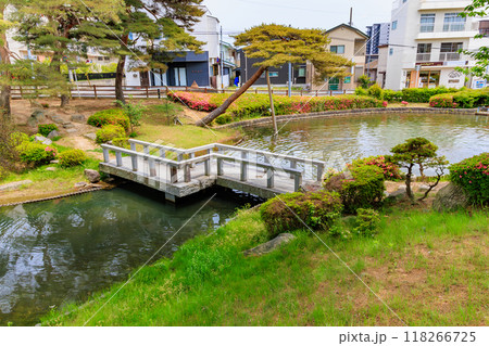 福島県 郡山市 麓山公園(弁天池) 福島県 郡山市 麓山公園(弁天池) 118266725