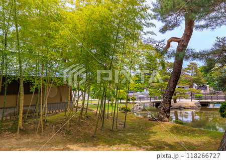 福島県　郡山市　麓山公園（弁天池） 118266727