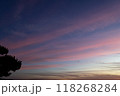 美しい夕焼け空 118268284