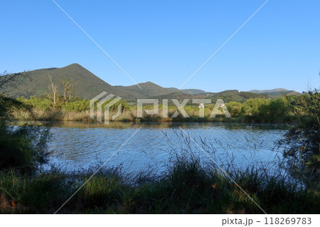 Mundakako Itsasadarra River in Urdaibai Reserve, Basque Country, Spain Mundakako Itsasadarra River in Urdaibai Reserve, Basque Country, Spain 118269783