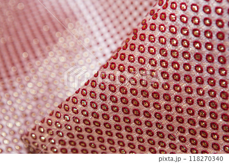 texture of the fabric, side, background of fabric in the highlight. 118270340