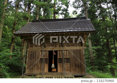 福島県　前沢曲家集落「鹿島神社」 118270960