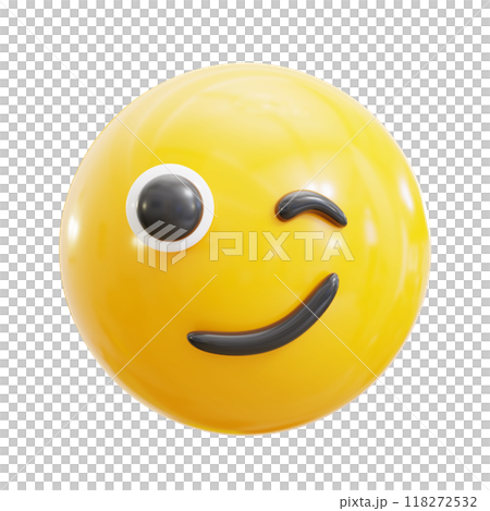 3D Emoticon 118272532