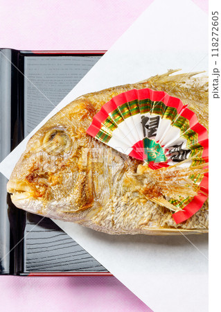 鯛の塩焼き 鯛の塩焼き 118272605