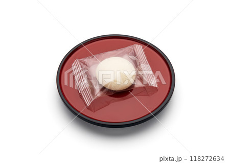 個包装された丸餅 118272634