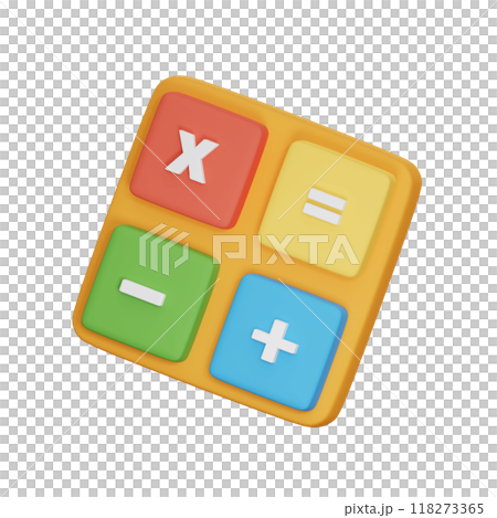 Calculator 3D Illustrations Calculator 3D Illustrations 118273365