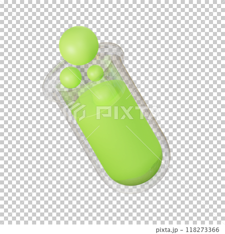 Lab Bottle 3D Illustration 118273366