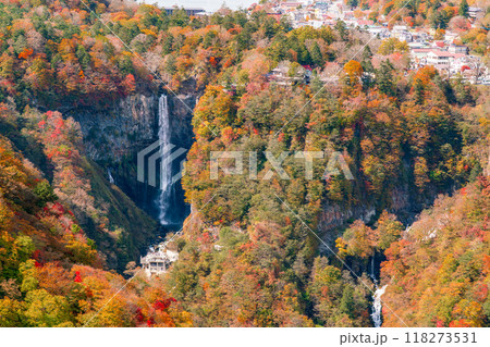 【栃木県】秋の紅葉と華厳の滝(10月) 【栃木県】秋の紅葉と華厳の滝(10月) 118273531