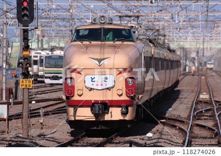 リバイバルとき号として最後の運転をするJR西日本489系電車_2010/3/12撮影 118274026