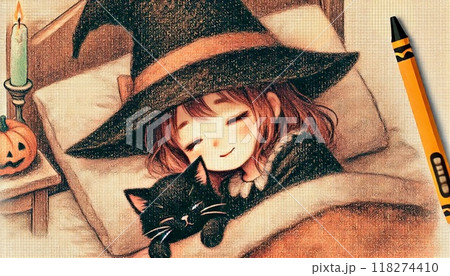 ハロウィンパーティーのあとで ハロウィンパーティーのあとで 118274410