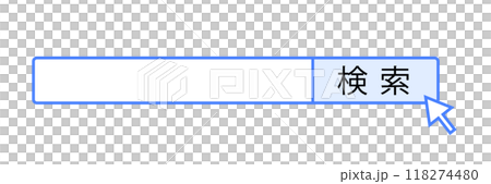 Simple illustration of a search box 118274480