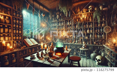 ハロウィンイメージイラスト 118275799