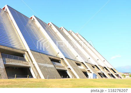 長野県長野市、エムウェーブの風景 118276207
