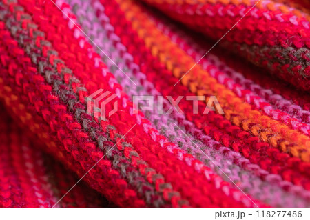 マフラー・暖かい 背景素材 118277486