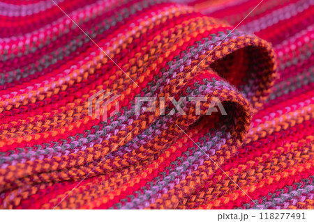 マフラー・暖かい 背景素材 118277491