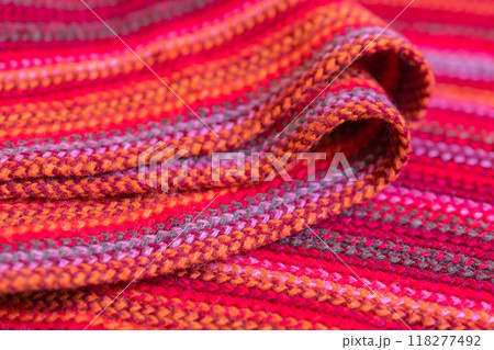 マフラー・暖かい 背景素材 118277492