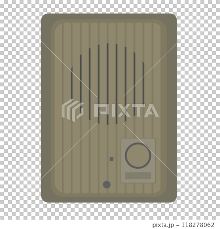 インターホンのイラスト インターホンのイラスト 118278062