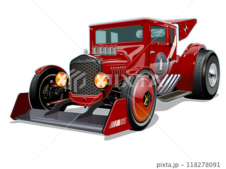 Custom fiction retro race car concept Custom fiction retro race car concept 118278091