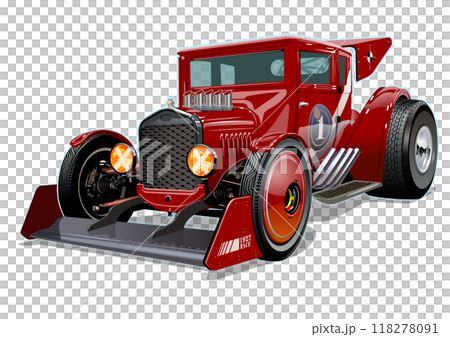 Custom fiction retro race car concept Custom fiction retro race car concept 118278091