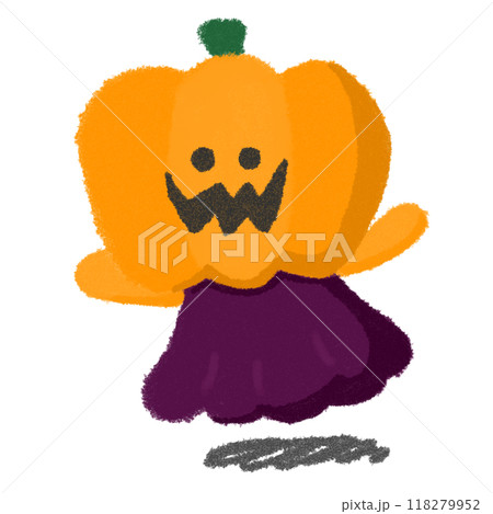ハロウィンイラスト(ジャックオランタン) ハロウィンイラスト(ジャックオランタン) 118279952