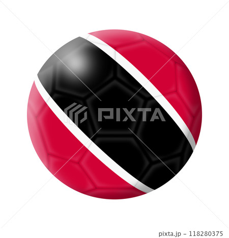 Trinidad and Tobago soccer ball football 118280375