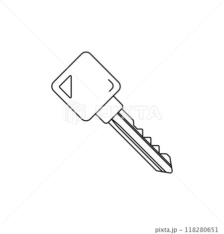 key logo or icon 118280651